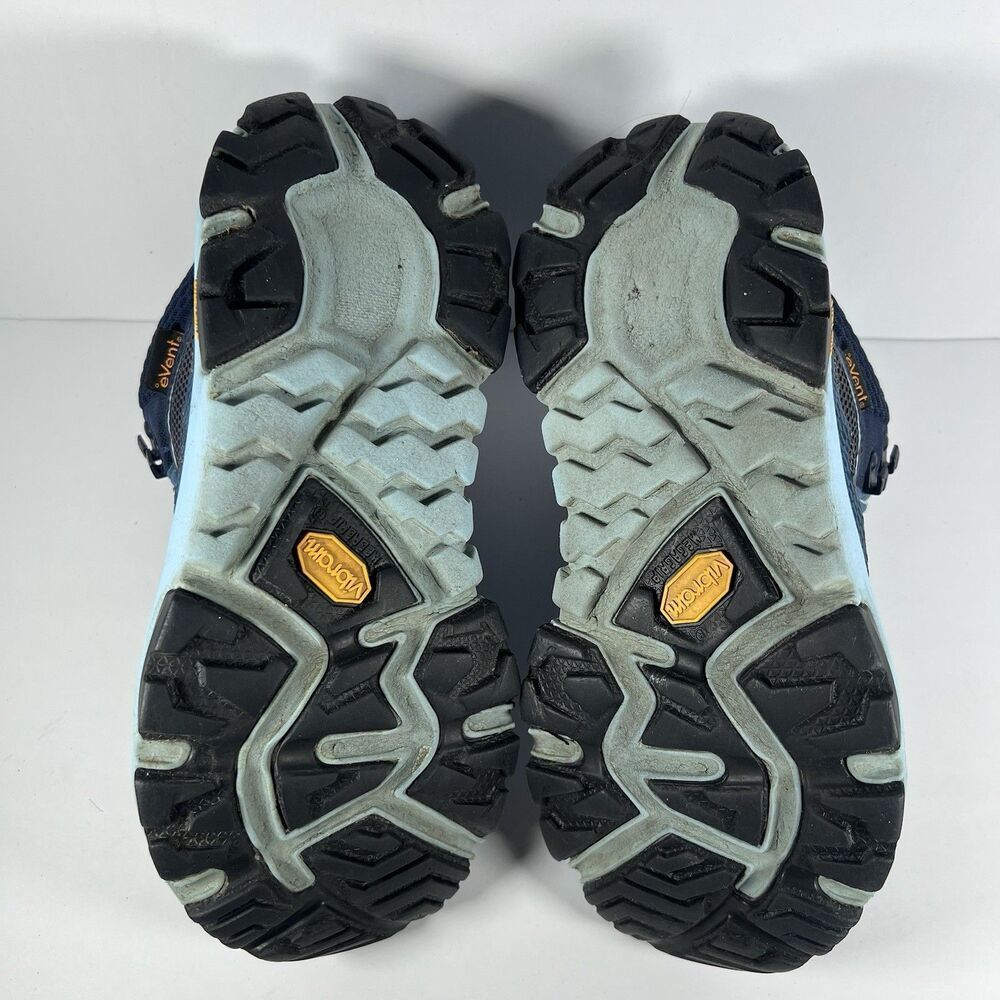 Hoka Sky Toa Mid Lace Up Outdoor Hiking Boots Shoes Vibram Waterproof Women's 7 - Picture 7 of 8